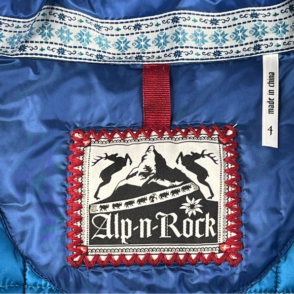 ALP-n-Rock Light Weight Quilted Duck Down Jacket S - Picture 8 of 13